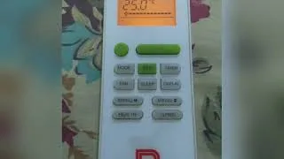 Dawlance inverter AC remote modes and settings guide