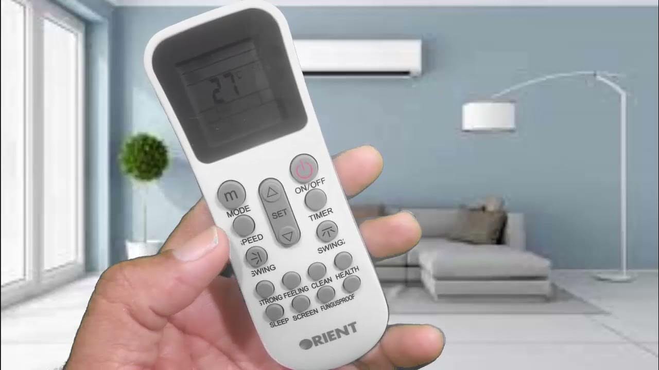Orient smart app WiFi setup for inverter AC