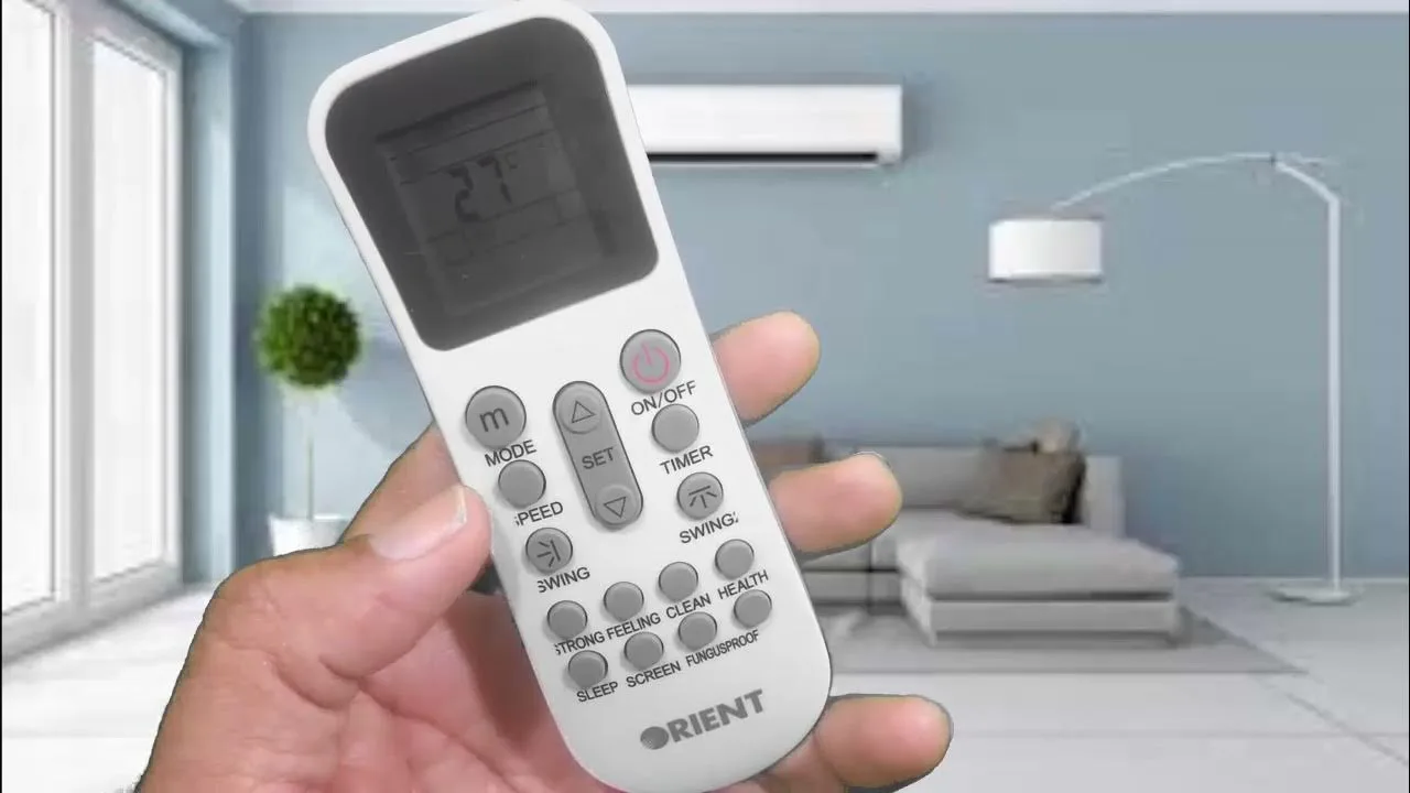 Orient smart app WiFi setup for inverter AC