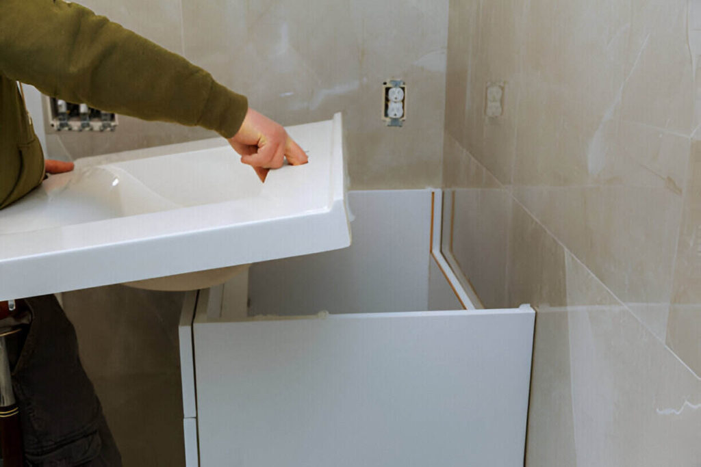 Handyman to Install a Bathroom Vanity