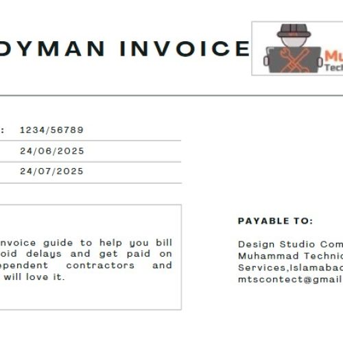 How a Handyman Invoice Helps You Get Paid Faster
